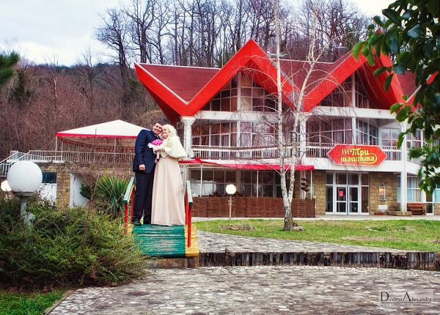 Свадебная фотосессия в Туапсе (2011). Елена и Иван.